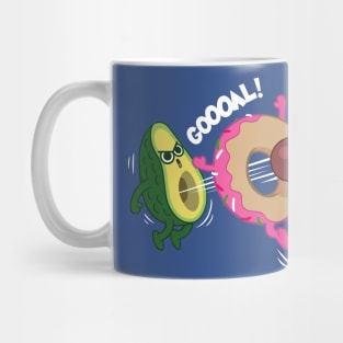 Avocado vs Donut Mug